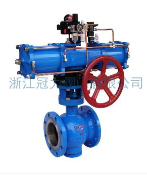 法蘭式V型球閥節(jié)流、控流